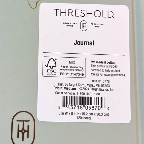 Stay Golden - Gold Retriever Puppy Dog Journal- 8x6” - Light Green - Lined Pages - Picture 5 of 8